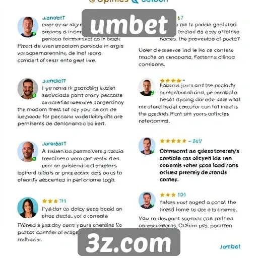 Feedback dos usuários sobre a experiência no UmbeT